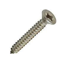 SCREW STS CSK PHIL SS 304 10 GA X 1 